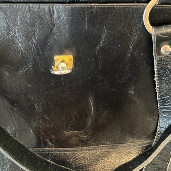 Vintage Etienne Aigner black leather purse - Picture 12 of 15